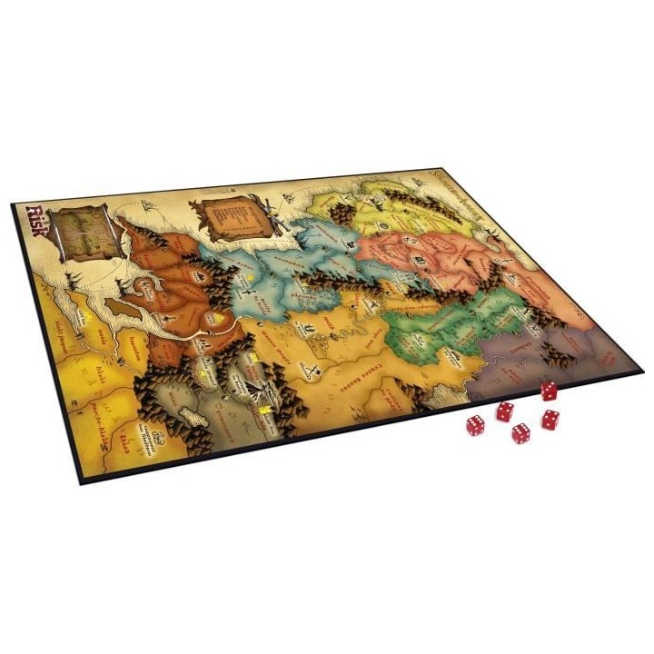 Jeu de société - WINNING MOVES - Risk Le Seigneur des Anneaux - Conq