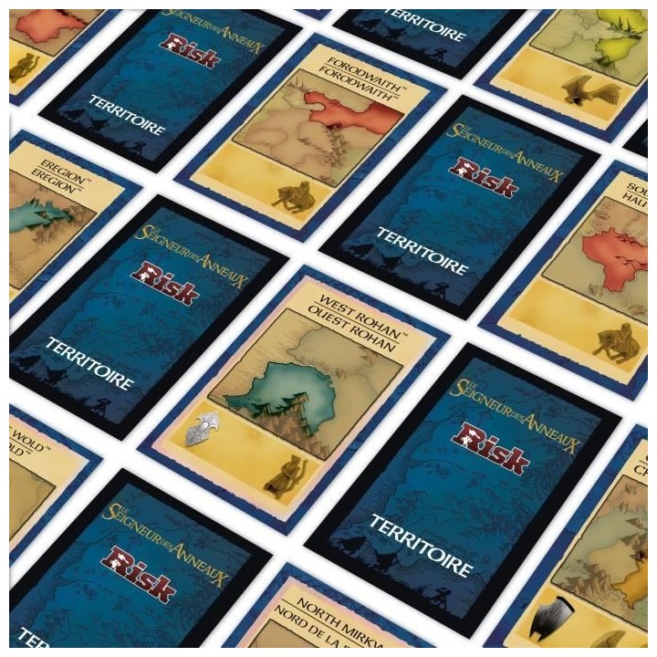 Jeu de société - WINNING MOVES - Risk Le Seigneur des Anneaux - Conq