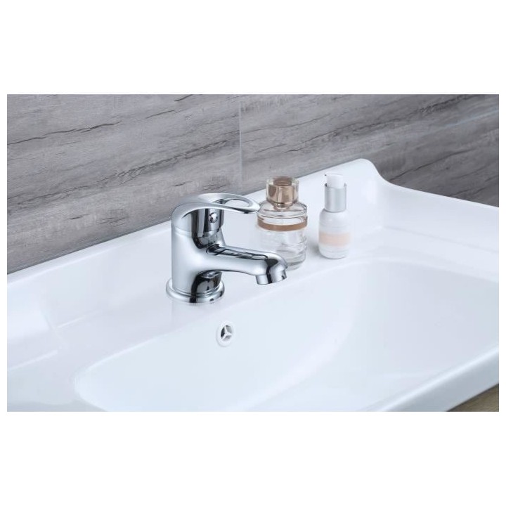 Mitigeur Lavabo - EDOUARD ROUSSEAU - JOKER - Chromé