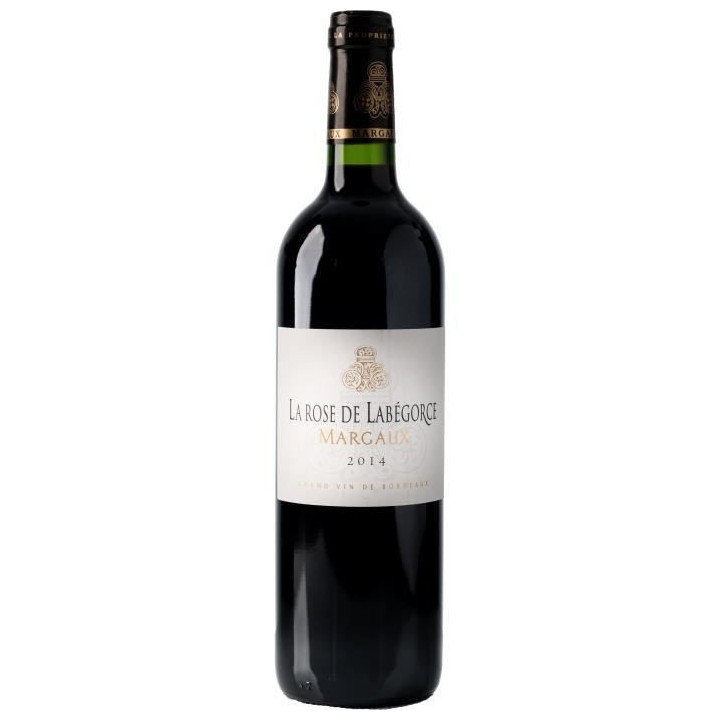 La Rose de Labégorce 2012 Margaux - Vin rouge de Bordeaux