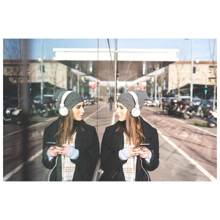 Film Adhésif pour Vitrage - EASY PROTEC - 100 x 90 cm - Miroir sans T