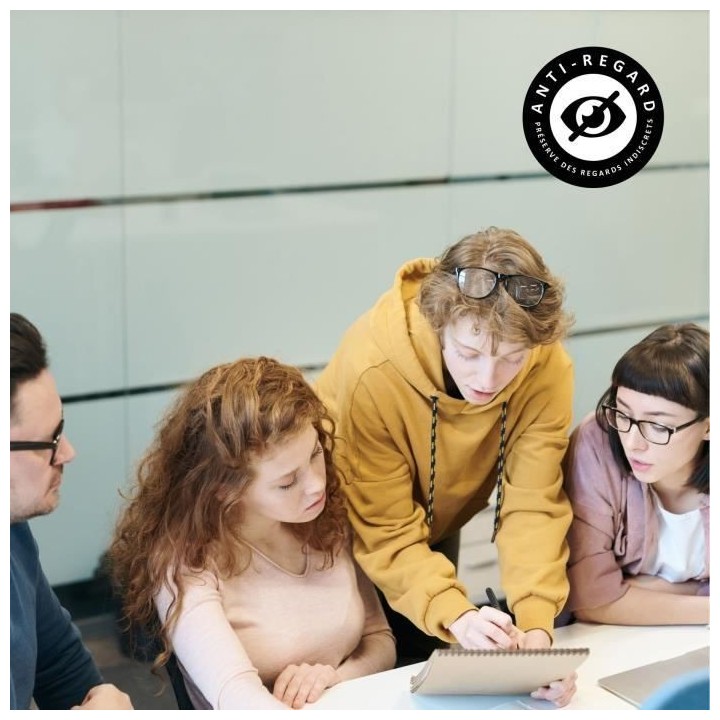 Film Repositionnable pour Vitrage - EASY PROTEC - 100 x 90 cm - Dépol