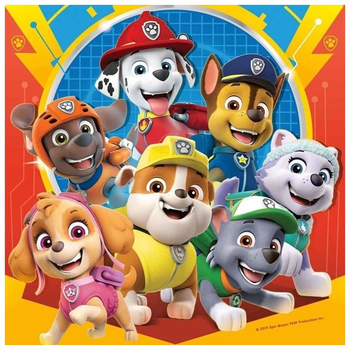 Lot de puzzles enfant Pat'Patrouille - Ravensburger - 3x49 pieces - Pr