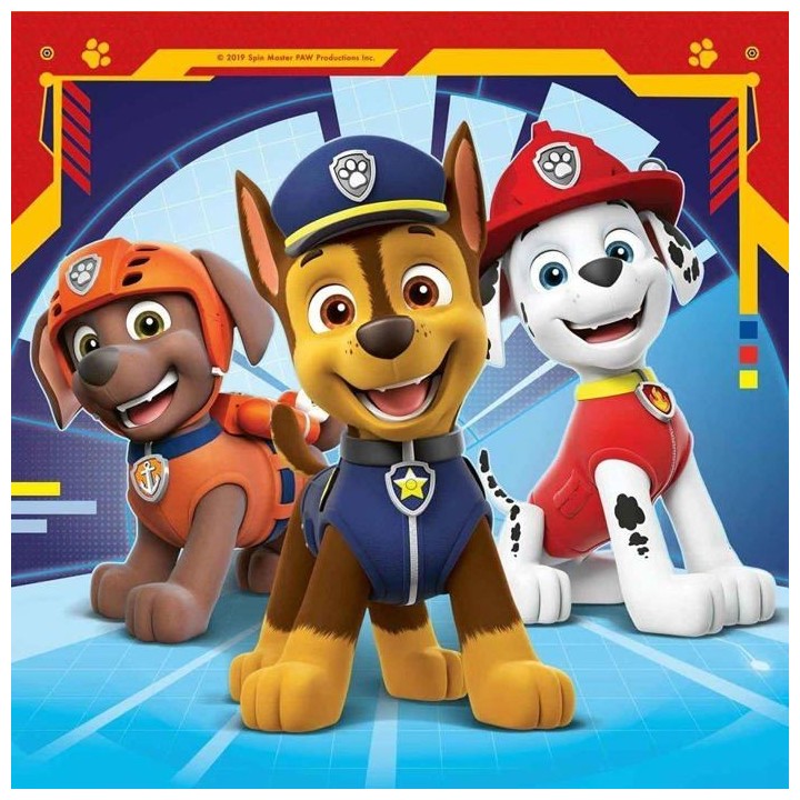 Lot de puzzles enfant Pat'Patrouille - Ravensburger - 3x49 pieces - Pr