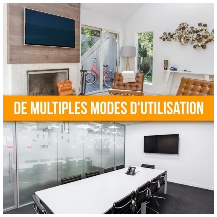 Support Mural TV NANOOK - Ultra Plat - 32-55 Pouces - pour télés LCD