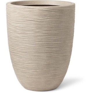 Vase élégant bas - CAPI EUROPE - WASTE RIB NL - 46 x 58 cm - Terrazz