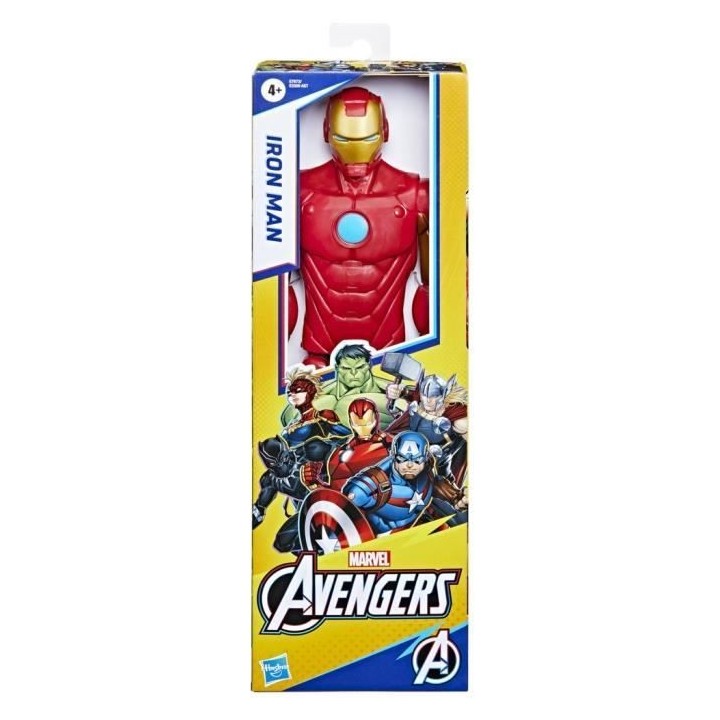 Figurine Iron Man 30 cm, jouet Avengers Titan Hero Series pour enfant