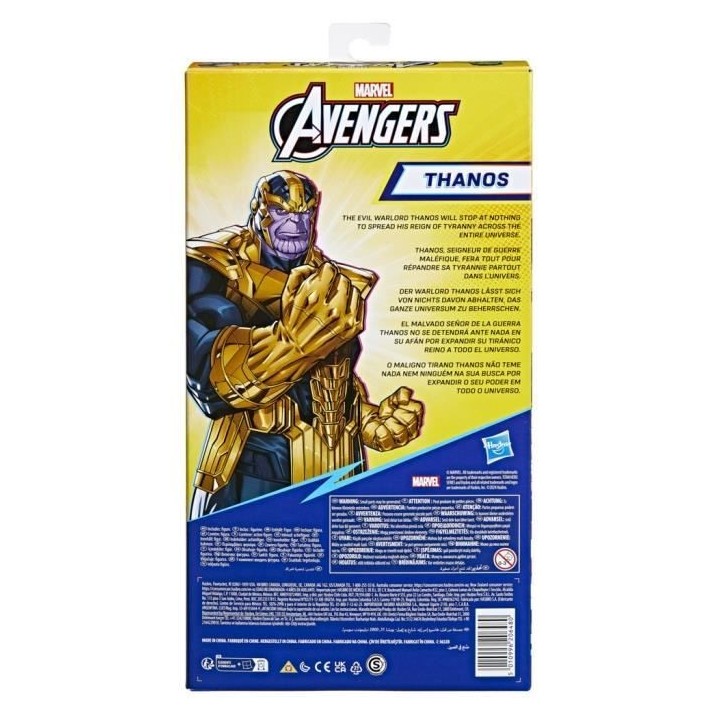 Figurine Thanos 30 cm, jouet Avengers Titan Hero Series pour enfants