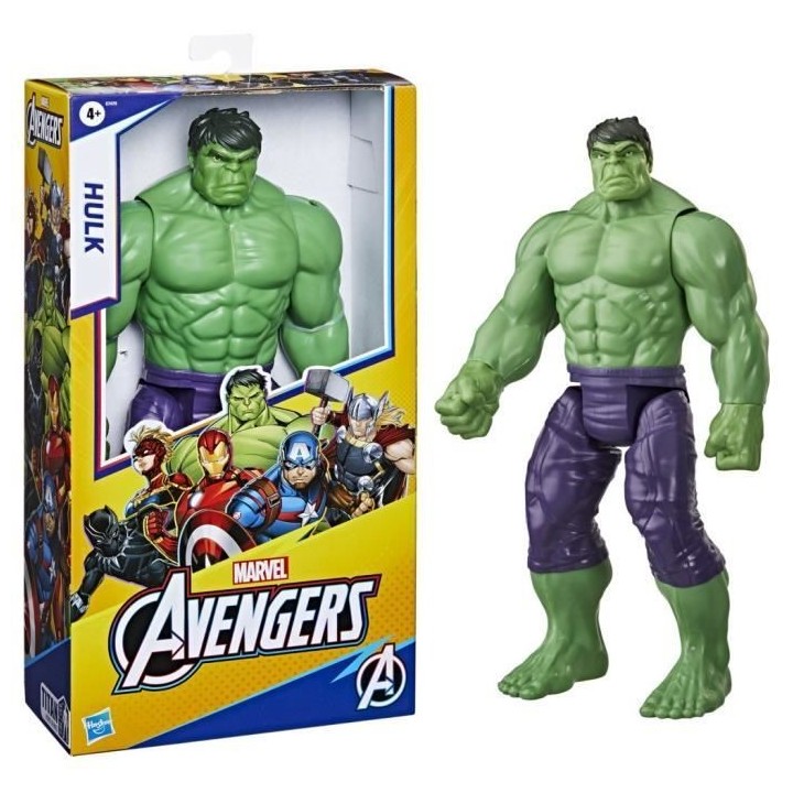 Figurine Hulk 30 cm, jouet Avengers Titan Hero Series pour enfants a