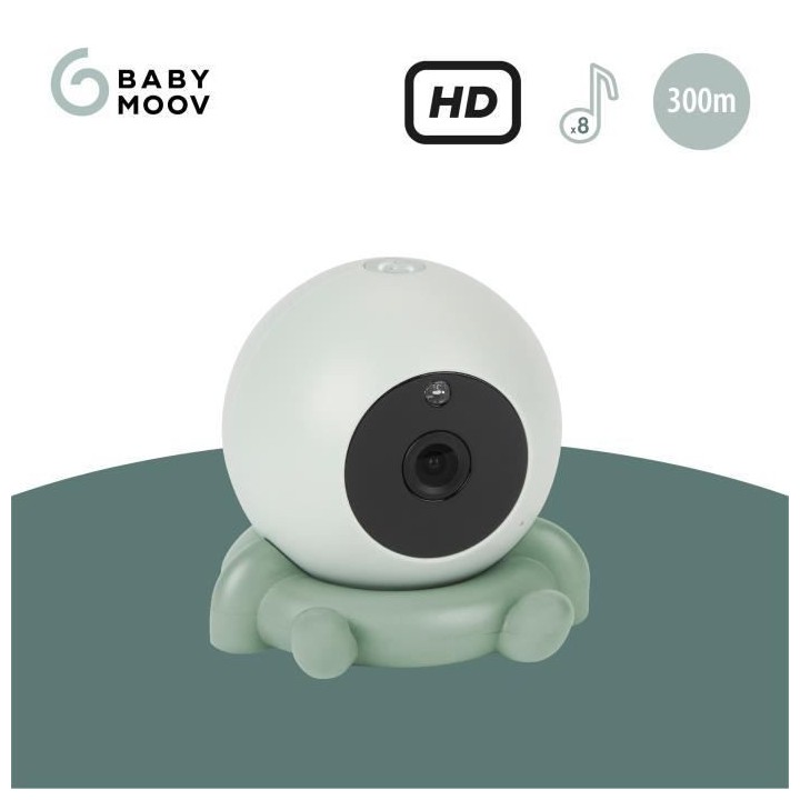 Babymoov Caméra Additionnelle HD Babyphone vidéo YOO Go+ - Batterie