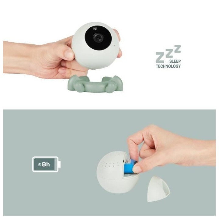 Babymoov Caméra Additionnelle HD Babyphone vidéo YOO Go+ - Batterie