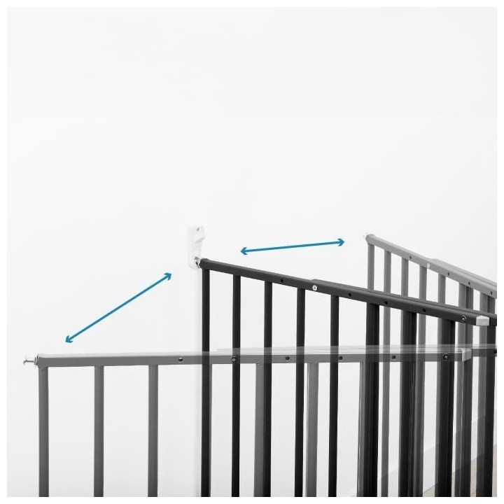 Badabulle Barriere de sécurité Enfant Safe&Protect XL - Extensible (