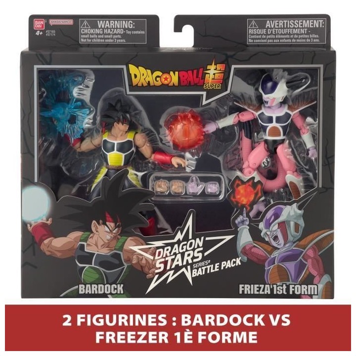 Figurine Dragon Stars - BANDAI - Dragon Ball Battle Pack Bardock vs Fr