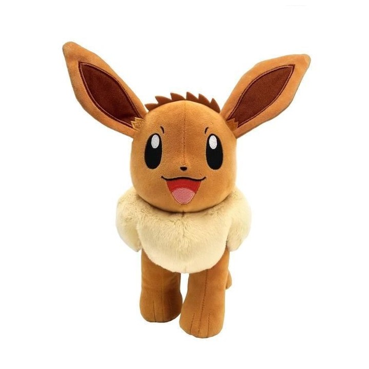 Peluche - BANDAI - Pokémon Evoli - 30 cm, pure douceur et tendresse