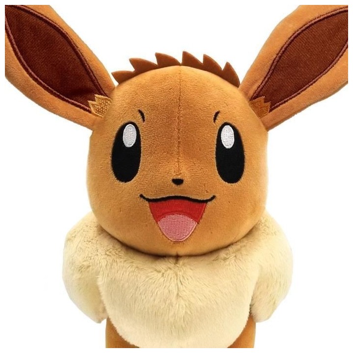 Peluche - BANDAI - Pokémon Evoli - 30 cm, pure douceur et tendresse