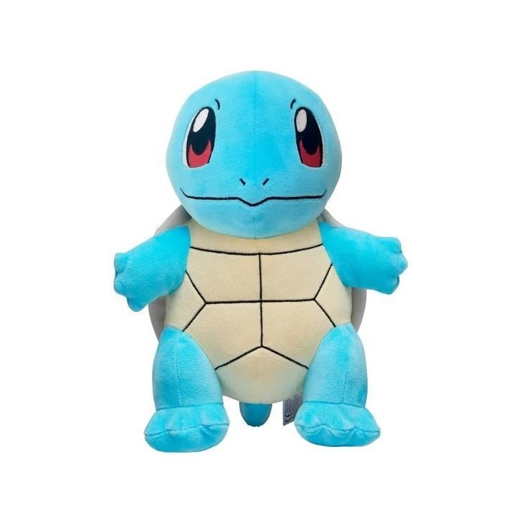 Peluche Carapuce (Squirtle) BANDAI - Pokémon - 30 cm - Toute douce -