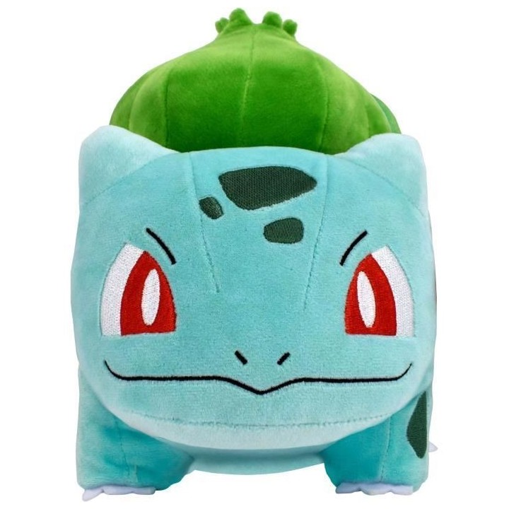 Peluche - BANDAI - Pokémon Bulbizarre - 30 cm, pure douceur et tendre