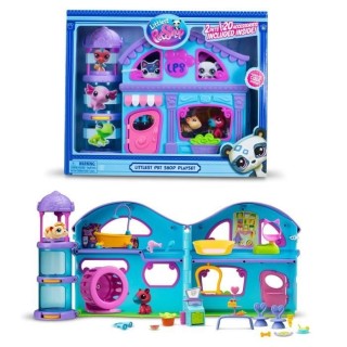 La Grande Maison - BANDAI - Littlest Pet Shop avec 3 pets dont 1 exclu