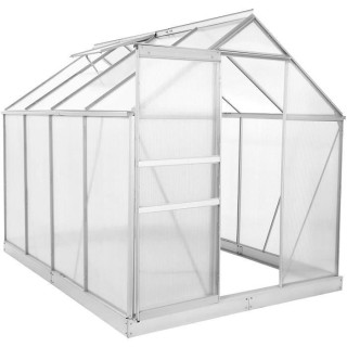 Serre de jardin en polycarbonate 4,7m² - BEAU RIVAGE - 2,5 x 1,9 x 1,