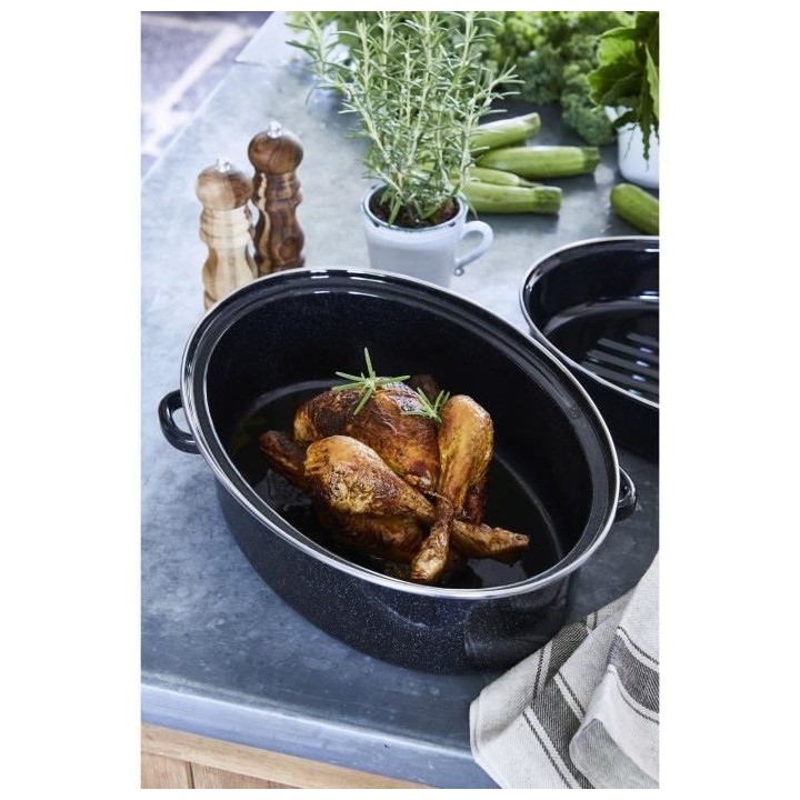 Cocotte roaster 42 cm avec couvercle