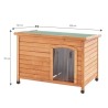 Niche en sapin Rox2 - 104x66x70cm - Bois - Pour chien