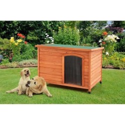 Niche en sapin Rox2 - 104x66x70cm - Bois - Pour chien