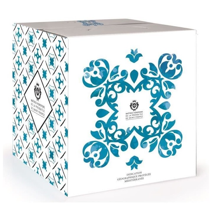 Bag in Box Maîtres Vignerons de la Presqu'Ile de Saint-Tropez Médite