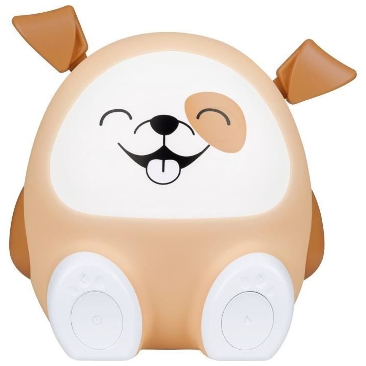 Enceinte lumineuse & veilleuse - BIGBEN - Chien - Bluetooth 5.0, 15W,