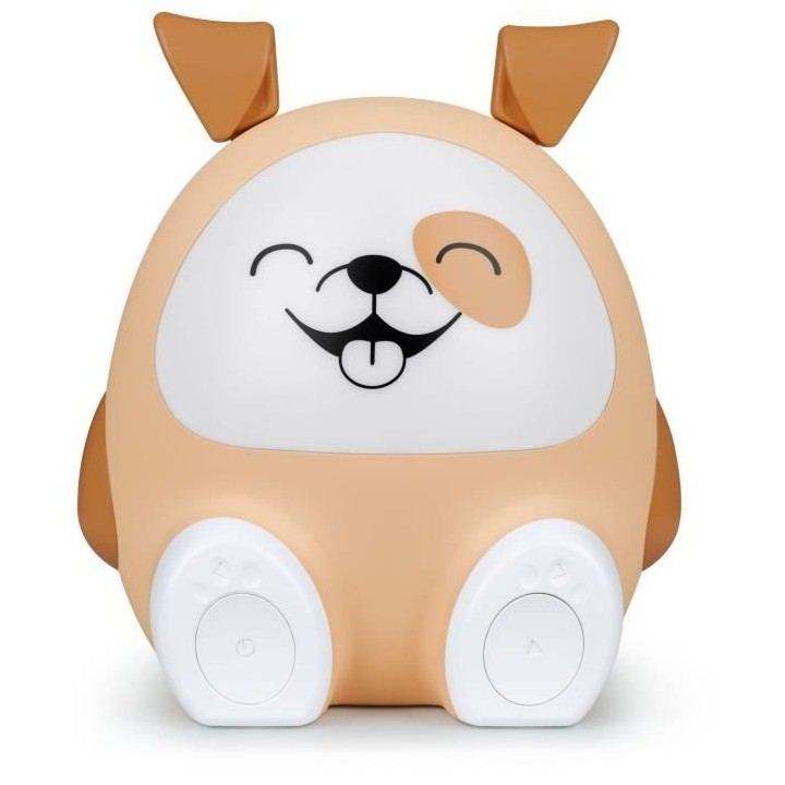 Enceinte lumineuse & veilleuse - BIGBEN - Chien - Bluetooth 5.0, 15W,