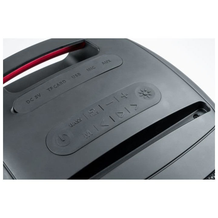 Enceinte Bluetooth - BIGBEN - Format cube - 200W, Effets lumineux, USB