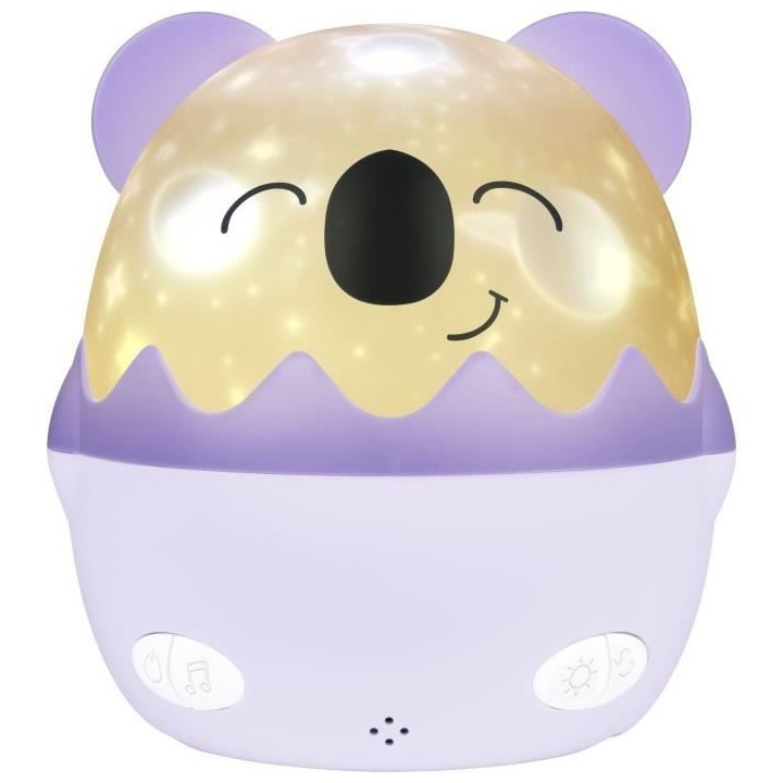 Veilleuse musicale sans fil - BIGBEN - Koala - Projection 360°, 13 fi