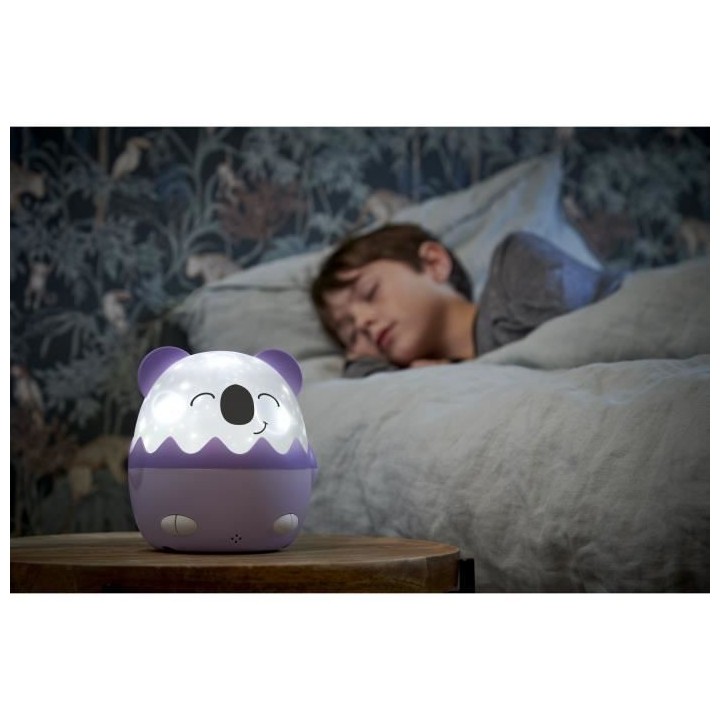 Veilleuse musicale sans fil - BIGBEN - Koala - Projection 360°, 13 fi