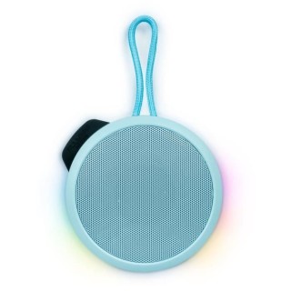 BIGBEN Party - Enceinte Bluetooth ronde avec dragonne et effets lumine
