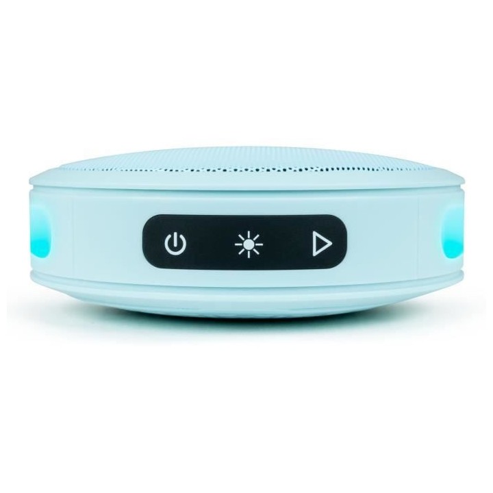 BIGBEN Party - Enceinte Bluetooth ronde avec dragonne et effets lumine