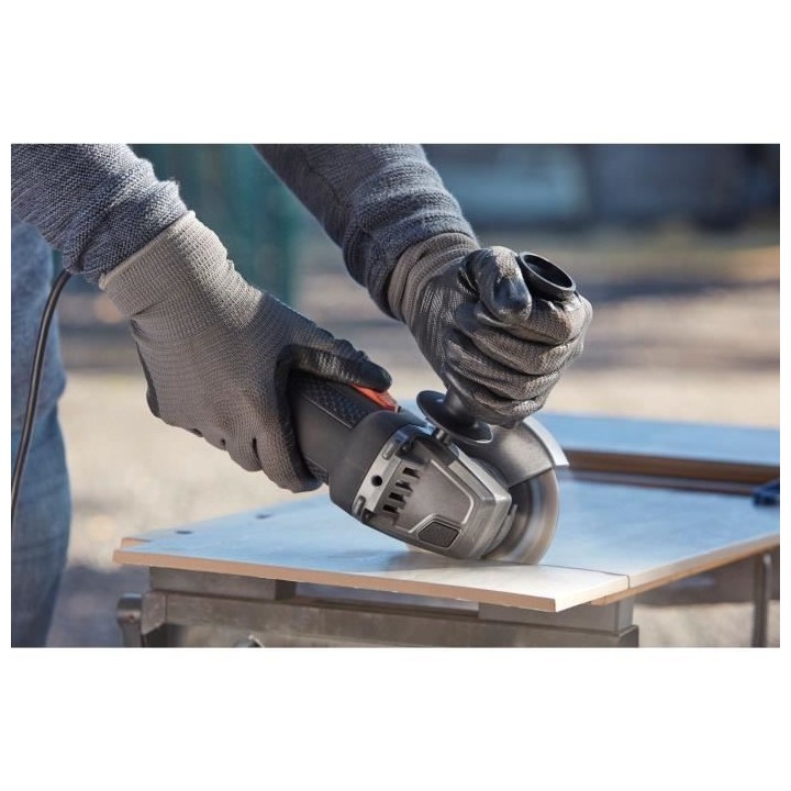 Meuleuse filaire - BLACK & DECKER - BEG220A1-QS - 900 W - 125 mm + 1 D