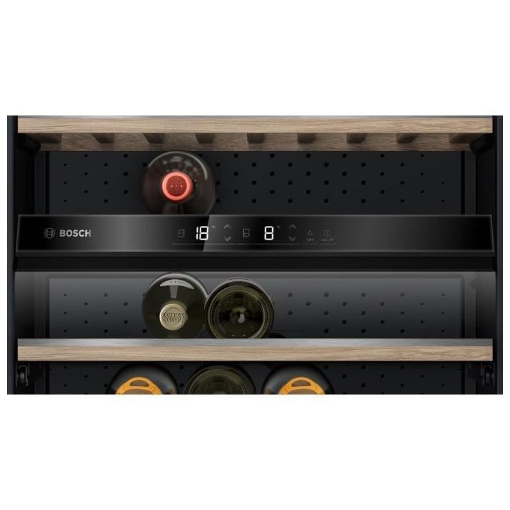 BOSCH - Cave a vin pose-libre - Porte: noir - SER6 - Classe énergie G