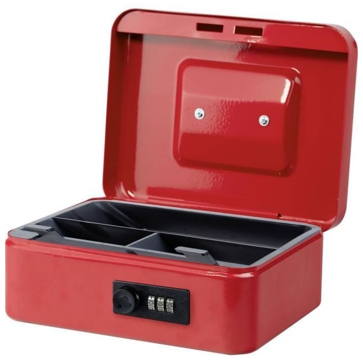 Caissette a monnaie - BURG WACHTER - Money Code 5020 Red - Ouverture a