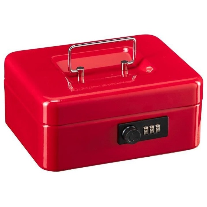 Caissette a monnaie - BURG WACHTER - Money Code 5020 Red - Ouverture a