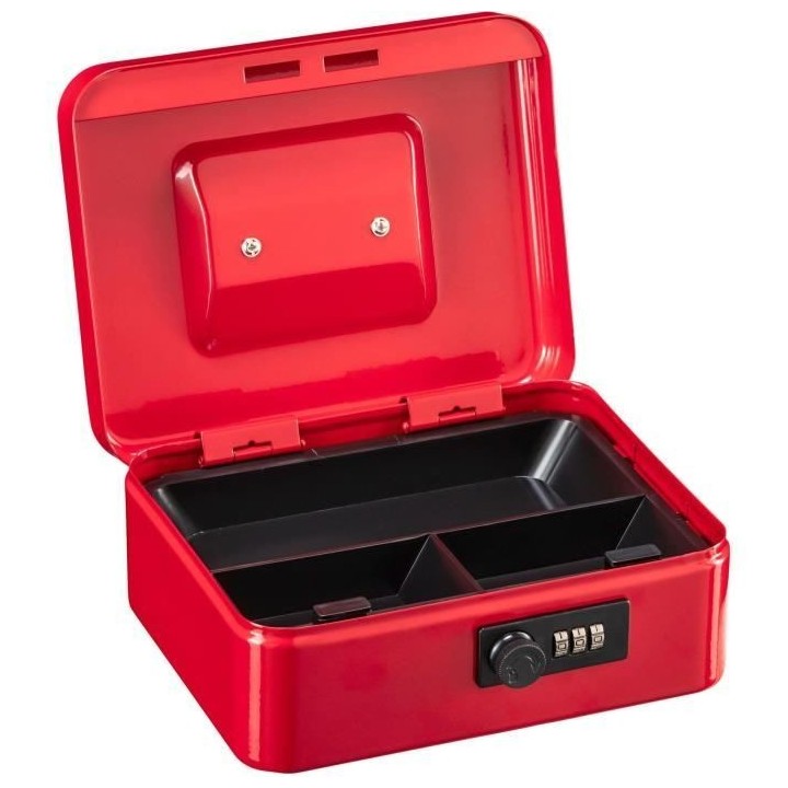 Caissette a monnaie - BURG WACHTER - Money Code 5020 Red - Ouverture a