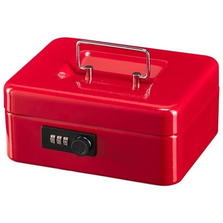 Caissette a monnaie - BURG WACHTER - Money Code 5020 Red - Ouverture a