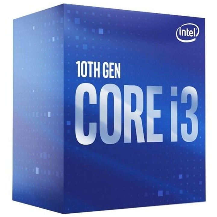Processeur Intel Core i3-10100 (BX8070110100) Socket LGA1200 (chipset