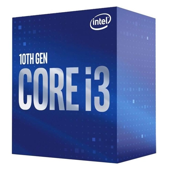 Processeur Intel Core i3-10100 (BX8070110100) Socket LGA1200 (chipset
