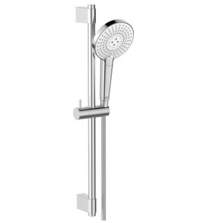 Ensemble de douche - IDEALRAIN EVO - barre 60 cm et douchette ronde 12