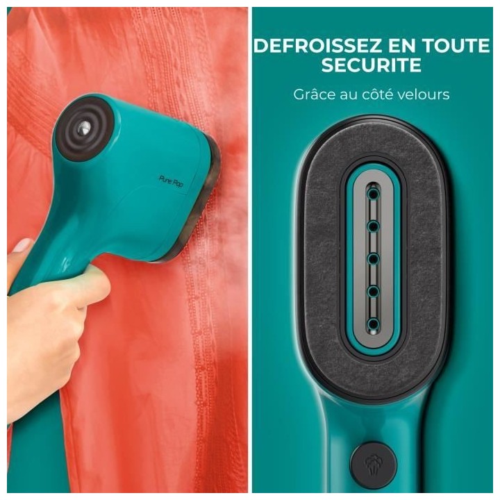 CALOR PURE POP, Défroisseur vapeur, 1300 W, 70 ml, Débit 20 g/min, P