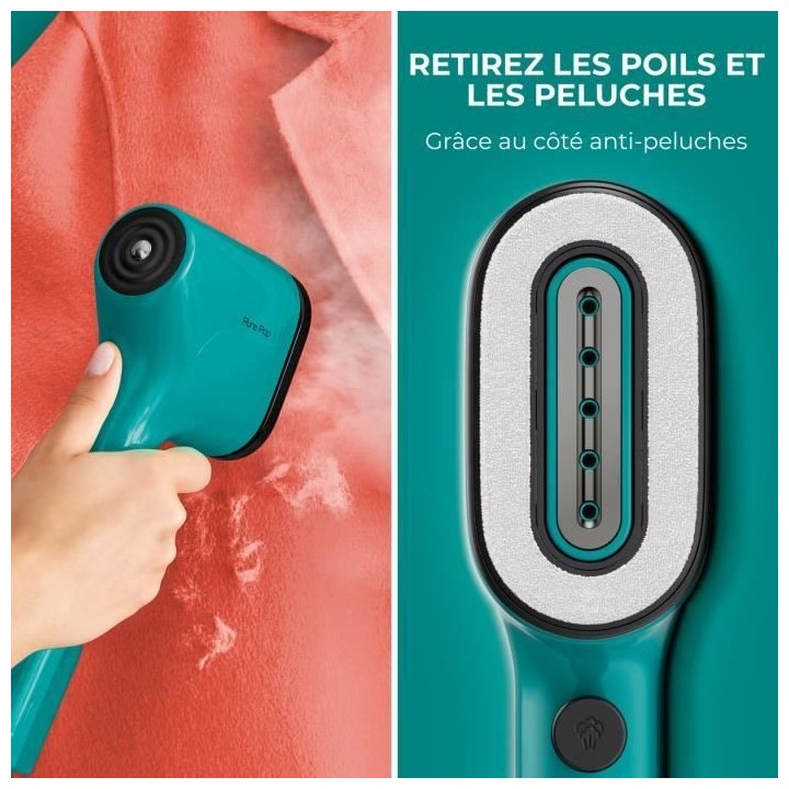 CALOR PURE POP, Défroisseur vapeur, 1300 W, 70 ml, Débit 20 g/min, P