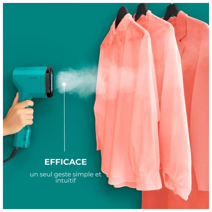 CALOR PURE POP, Défroisseur vapeur, 1300 W, 70 ml, Débit 20 g/min, P