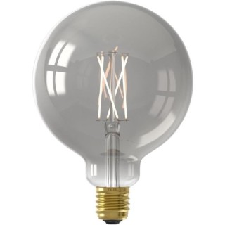 Ampoule LED E27 - CALEX - G125 SMART GLOBE - Filament droit - 7 W - 40