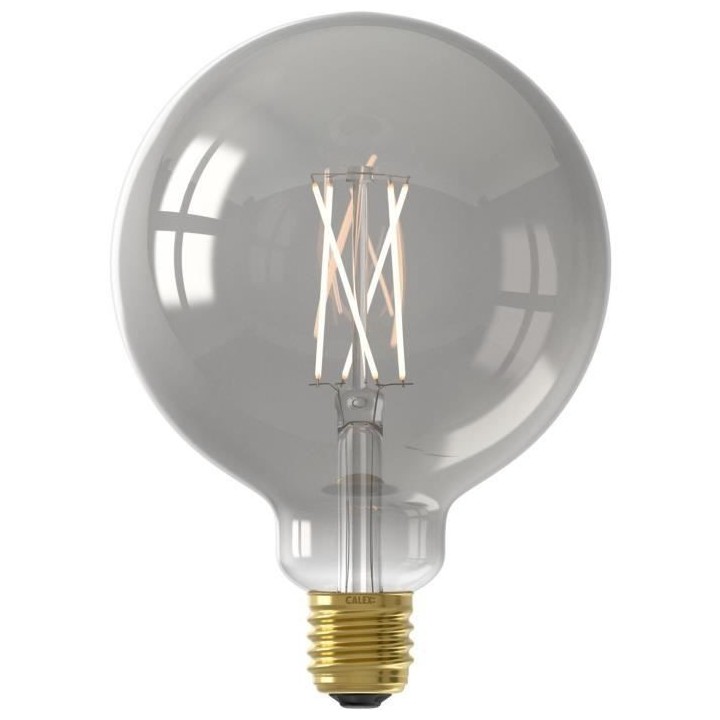 Ampoule LED E27 - CALEX - G125 SMART GLOBE - Filament droit - 7 W - 40