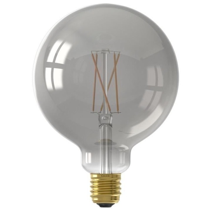 Ampoule LED E27 - CALEX - G125 SMART GLOBE - Filament droit - 7 W - 40