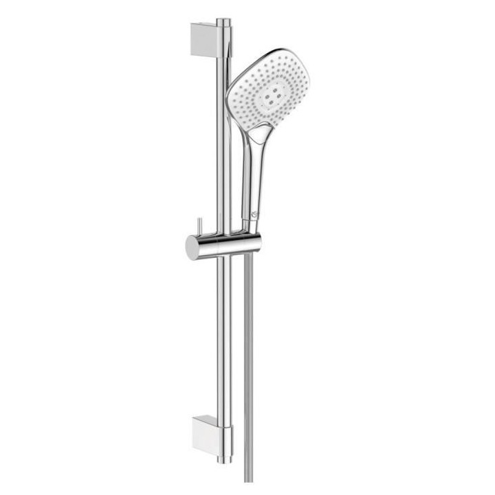 Ensemble de douche - IDEALRAIN EVO - barre 60 cm et douchette diamant